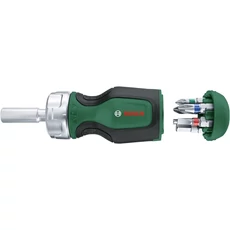 Bosch racsnis csavarhúzó 6 db-os bitkészlettel, mágneses, 50Nm