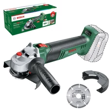 Bosch UniversalGrind 18V-75 akkus sarokcsiszoló darabolótárcsával, 18V, 125mm (akku és töltő nélkül)