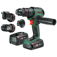 Bosch AdvancedImpact 18V-80 akkus ütvefúró kofferben, 18V, 13mm (1x2Ah, 1x4Ah akkuval és töltővel)