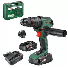 Bosch AdvancedImpact 18V-80 akkus ütvefúró kofferben, 18V, 13mm (2x2.5Ah akkuval és töltővel)