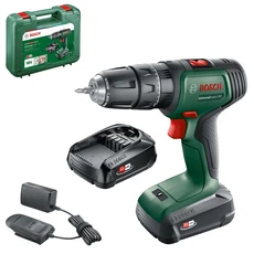 Bosch Universal Impact 18V akkus ütvefúró kofferben, 18V, 10mm (2x1.5Ah akkuval és töltővel)