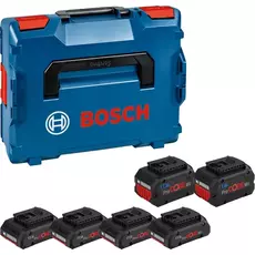 Bosch ProCore akku profi szett kofferben, 18V, 2x8Ah, 4x4Ah (töltő nélkül)