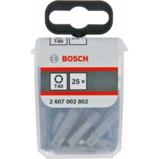 Bosch Extra Hard csavarbit TicTac dobozban, 25mm, T40, 25db