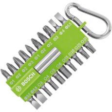 Bosch Extra Hard vegyes csavarbit készlet, 21db, zöld