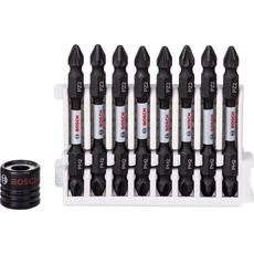 Bosch Impact Control csavarbit, kétvégű, 65mm, PZ2-PH2, 9db