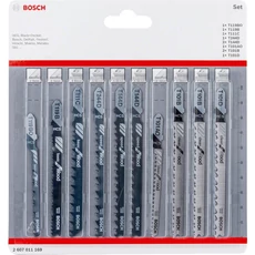 Bosch dekopírfűrészlap készlet fához, T-befogás, 10db