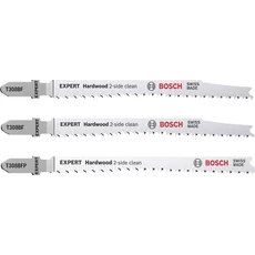 Bosch Expert Hardwood 2-Side Clean dekopírfűrészlap készlet keményfához, 3db