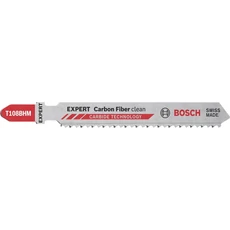 Bosch Expert T108BHM Carbon Fiber Clean dekopírfűrészlap, T-befogás, 92mm, 3db