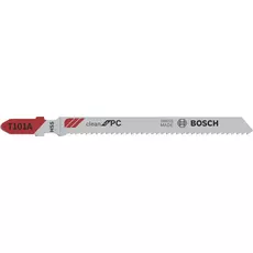 Bosch T101A Clean for PC dekopírfűrészlap, T-befogás, 100mm, 5db