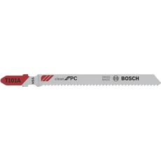 Bosch T101A Clean for PC dekopírfűrészlap, T-befogás, 100mm, 5db