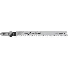 Bosch T101BF Clean for Hard Wood dekopírfűrészlap, T-befogás, 100mm, 25db