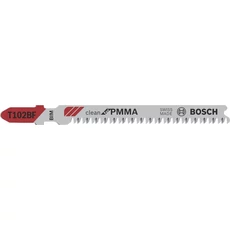 Bosch T102BF Clean for PMMA dekopírfűrészlap, T-befogás, 92mm, 5db