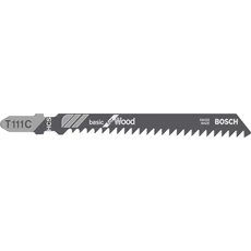 Bosch T111C Basic for Wood dekopírfűrészlap, T-befogás, 100mm, 100db
