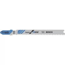 Bosch T118B Basic for Metal dekopírfűrészlap, T-befogás, 92mm, 100db