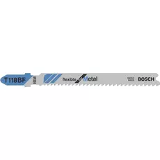 Bosch T118BF Flexible for Metal dekopírfűrészlap, T-befogás, 92mm, 5db