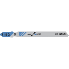 Bosch T118G Basic for Metal dekopírfűrészlap, T-befogás, 92mm, 5db