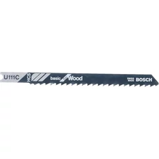 Bosch U111C Basic for Wood dekopírfűrészlap, U-befogás, 92mm, 3mm, 3db