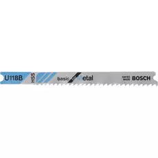 Bosch U118B Basic for Metal dekopírfűrészlap, U-befogás, 80mm, 3db