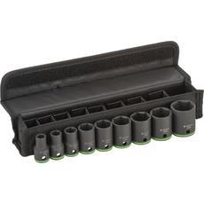 Bosch Impact Control gépi dugókulcs készlet, 10-27mm, 1/2&quot;, 38mm, 9db
