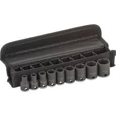 Bosch Impact Control gépi dugókulcs készlet, 7-19mm, 3/8&quot;, 30mm, 9db
