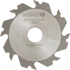Bosch tárcsamaró a GFF 22A lapostiplimaróhoz, 105x22x4mm, 8 fog