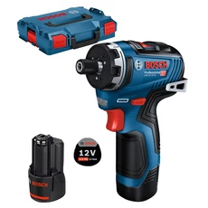 Bosch GSR 12V-35 HX akkus fúrócsavarozó kofferben, 12V, 10mm (2db 3Ah akkuval és töltővel)
