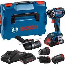 Bosch GSR 18V-90 FC akkus fúrócsavarozó kofferben, adapterekkel, 18V, 13mm (2x4Ah akku és töltő) Bosch GSR 18V-90 FC akkus fúrócsavarozó kofferben, adapterekkel, 18V, 13mm (2x4Ah akku és töltő)