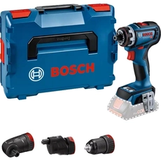 Bosch GSR 18V-90 FC akkus fúrócsavarozó kofferben, adapterekkel, 18V, 13mm (akku és töltő nélkül)