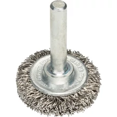 Bosch korongkefe fúrógéphez, hengeres, nemesacél, hullámos, 0.3x70mm