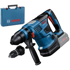 Bosch GBH 18V-34 CF akkus fúrókalapács kofferben, SDS-Plus, 18V (akku és töltő nélkül)