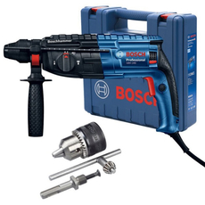 Bosch GBH 240 fúrókalapács fúrótokmánnyal kofferben, SDS-Plus, 790W