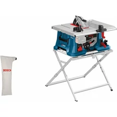 Bosch GTS 18V-216 akkus asztali körfűrész állvánnyal, 18V, 216mm (akku és töltő nélkül)