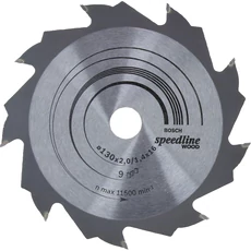 Bosch Speedline Wood körfűrészlap kézi fűrészgépekhez, 150x20mm, 18fog
