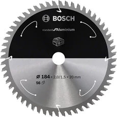 Bosch Standard for Aluminium körfűrészlap akkus kézi fűrészgéphez, 140x20mm, 50fog