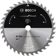 Bosch Standard for Wood körfűrészlap akkus kézi körfűrészekhez, 190x30mm, 48fog