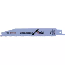 Bosch S123XF Progressor for Metal orrfűrészlap fémhez, 150mm, 8-18TPI, 5db