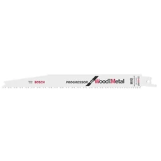 Bosch S3456XF Progressor for Wood and Metal orrfűrészlap, 200mm, 6-12TPI, 5db