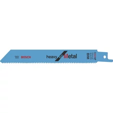 Bosch S925VF Heavy for Metal orrfűrészlap fémhez, 150mm, 10-14TPI, 5db