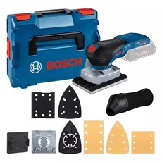 Bosch Professional GSS 18V-13 akkus rezgőcsiszoló tartozékokkal, 18V, 80x130mm (akku és töltő nélkül)