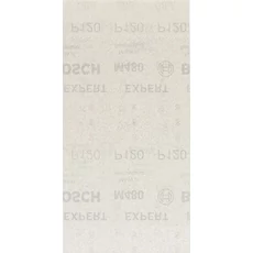 Bosch Expert M480 csiszolóháló rezgőcsiszolóhoz, fára, 80x133mm, P150, 10db