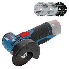 Bosch GWS 12V-76 akkus sarokcsiszoló, 12V, 76mm (akku és töltő nélkül)