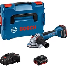 Bosch Professional GWS 18V-10 P akkus sarokcsiszoló, 18V, 125mm (2x5Ah akku és töltő)