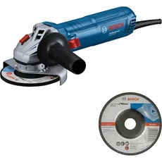 Bosch Professional GWS 12-125 sarokcsiszoló nagyolótárcsával, 1.2kW, 125mm