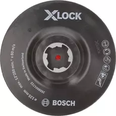 Bosch X-LOCK tépőzáras alátéttányér sarokcsiszolókhoz, 125mm