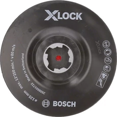 Bosch X-LOCK tépőzáras alátéttányér sarokcsiszolókhoz, 125mm