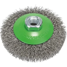 Bosch Clean for Inox kúpkefe csiszológéphez, M14, nemesacél, hullámos, 0.35x100mm