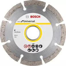 Bosch ECO for Universal gyémánt vágótárcsa sarokcsiszolóhoz, 230mm, 10db