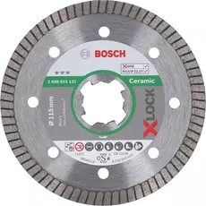 Bosch Best for Ceramic Extra Clean Turbo X-LOCK gyémánt darabolótárcsa, 125mm