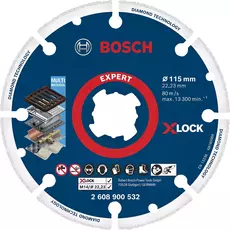 Bosch Expert Diamond Metal Wheel X-LOCK gyémánt vágótárcsa, 125mm