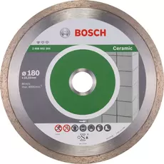 Bosch Standard for Ceramic gyémánt vágótárcsa sarokcsiszolóhoz, 180mm, 10db